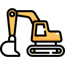 excavator Machinery cleaning